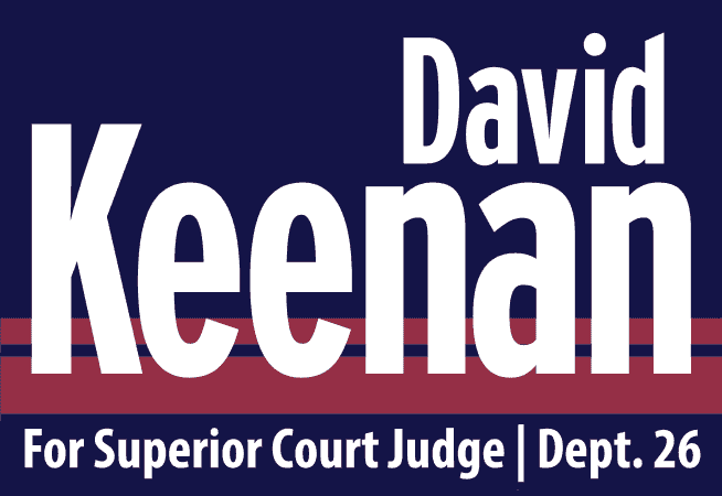 David Keenan for Superior Court Judge